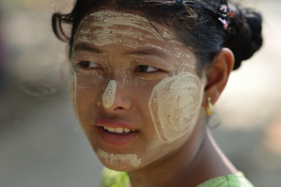 Faces of Myanmar: Thanaka