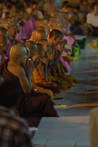 Three Gems: Sangha in Thu Nandar Monastery