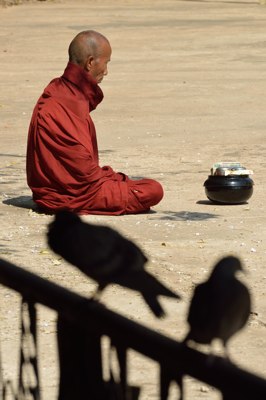 Meditation in Bago 