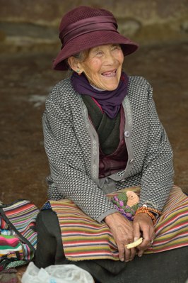 Old Tibetan Woman 